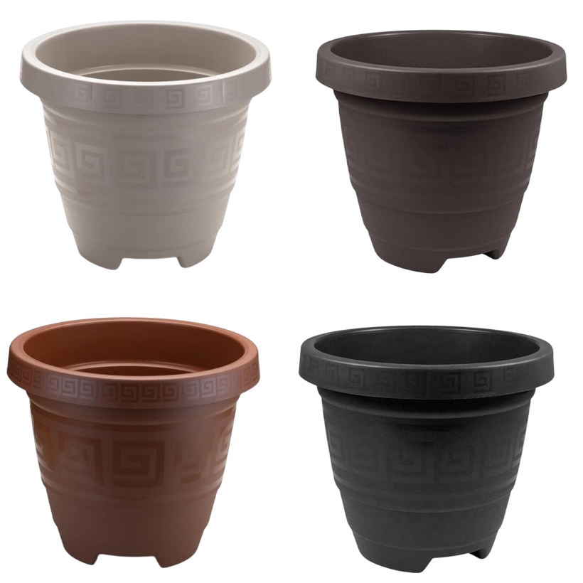 Vaso Redondo 1,7 Litros – Estilo e Versatilidade para Suas Plantas - Ideal para suculentas, ervas, flores, arbustre