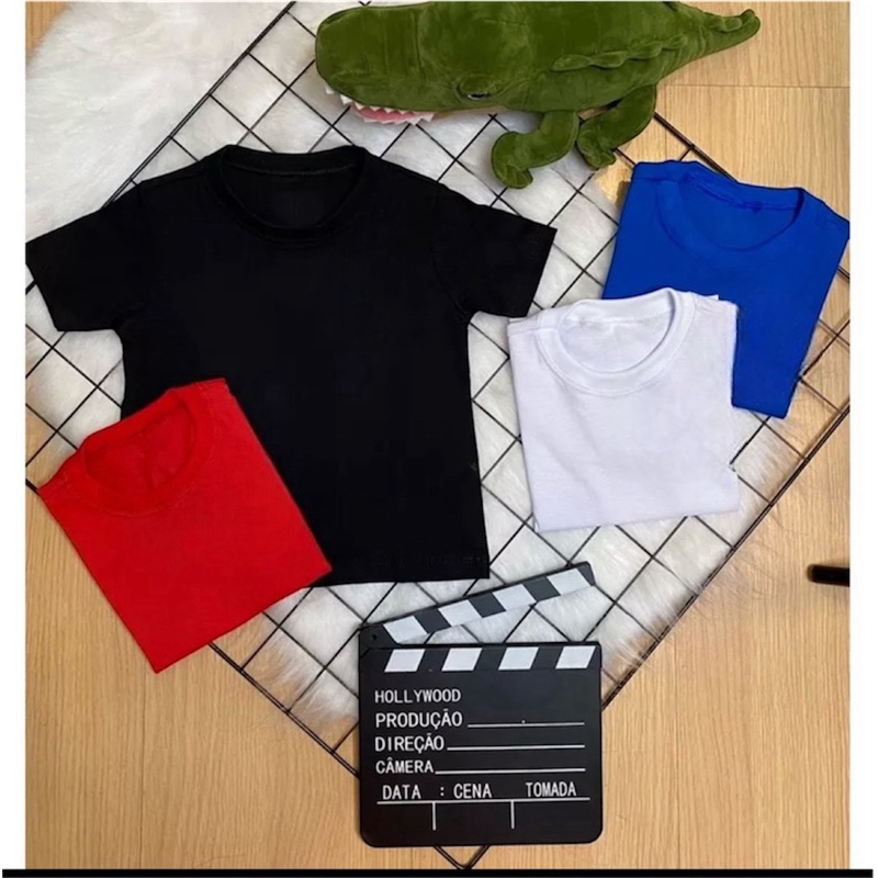 Camiseta infantil básica
