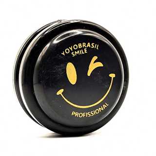 Yoyo Profissional Smile Premium eixo fixo + 3 cordas (ioio, yo yo, Io io)