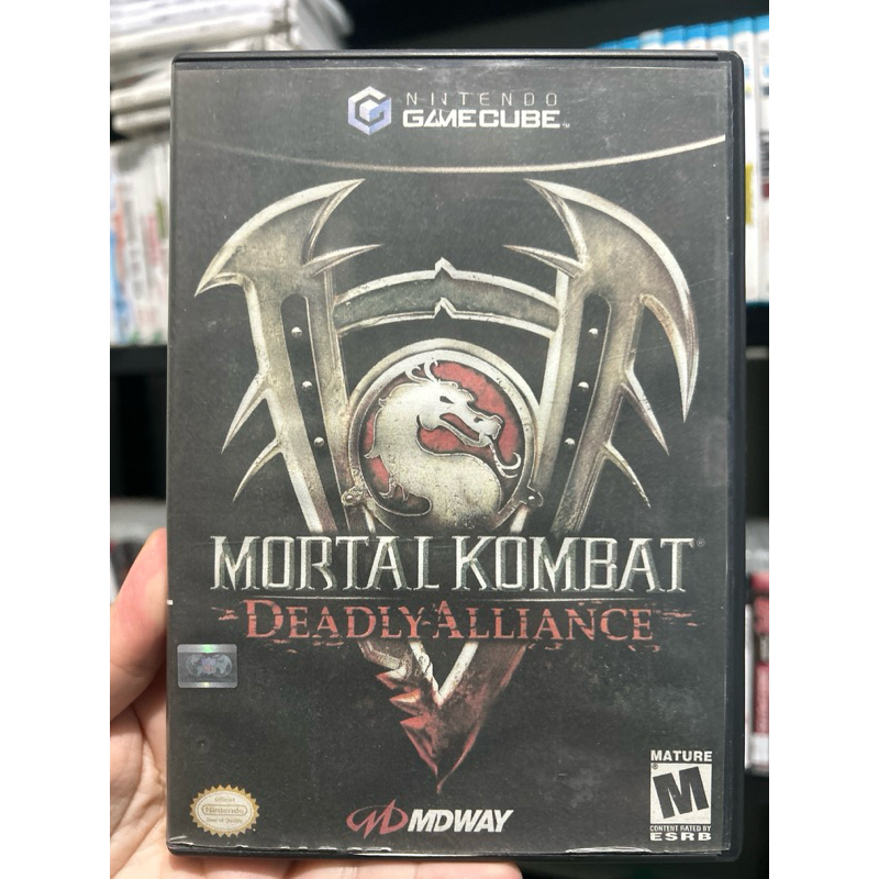 Mortal Kombat Deadly Alliance Nintendo Gamecube (capa reimpressa)