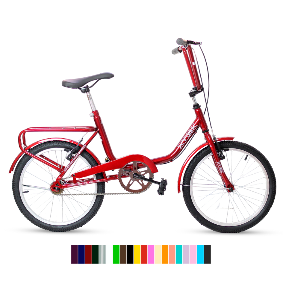 Bicicleta Aro 20 Retrô Vintage Fênix Freio V-Brake | Estilo Anos 80 | XTBK