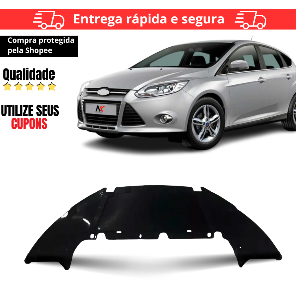 Defletor Protetor Focus 2014 2015 2016 2017 á 2019 Inferior em Oferta na Shopee