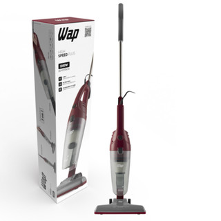 Aspirador Pó Vertical 1350W 3 em 1 HEPA WAP HIGH SPEED PLUS - Vermelho - 127v