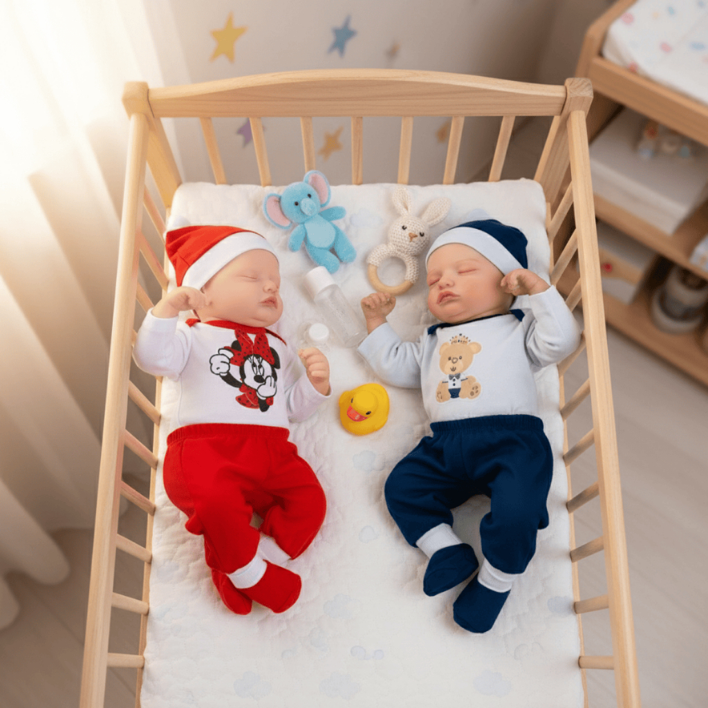 Gêmeos Bebe Reborn Rosali Boy e Girl Siliconada em Oferta na Shopee