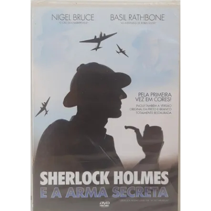 DVD Sherlock Holmes E A Arma Secreta