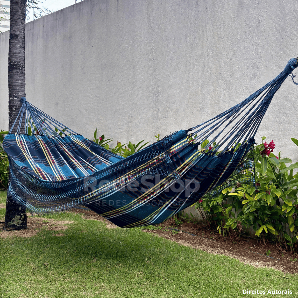 Rede Descanso Rede Dormir Casal king Luxo Reforçada Rede de Dormir Gigante Para Casal Várias Cores em Oferta na Shopee