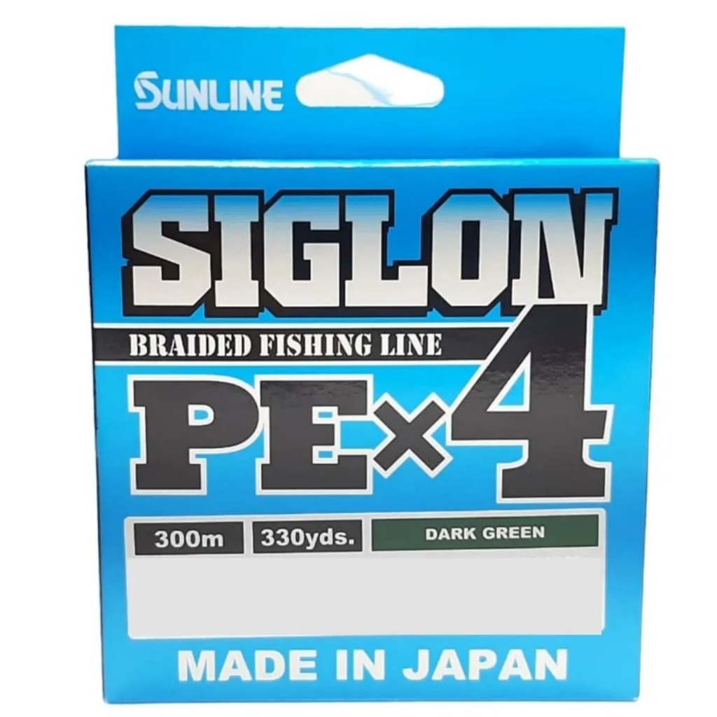 Linha Multifilamento Sunline Siglon 4x Dark Green - 300m