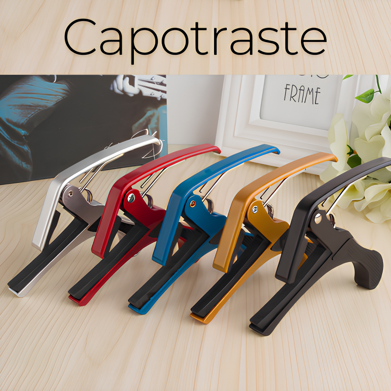 Imagem Capotraste para Violão, Guitarra e Ukelele - 5 Cores