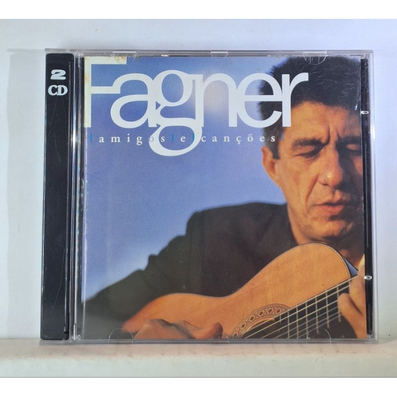 CD  - Fagner  - Amigos e  Canções, 2 CDs, original usado em perfeito estado de conservação.