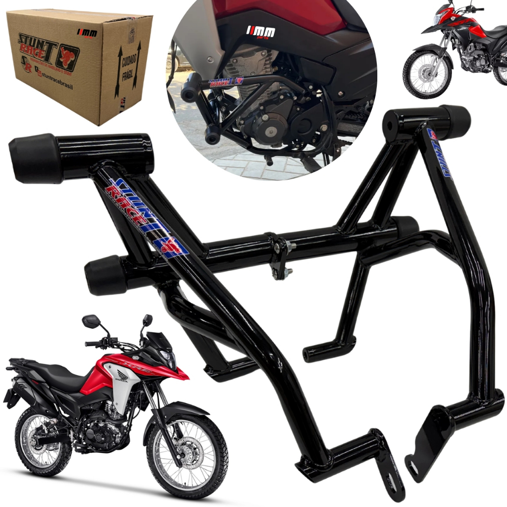 Protetor XRE 190 Stunt Race ORIGINAL Gaiola Slider Motor e carenagem Street Cage XRE-190