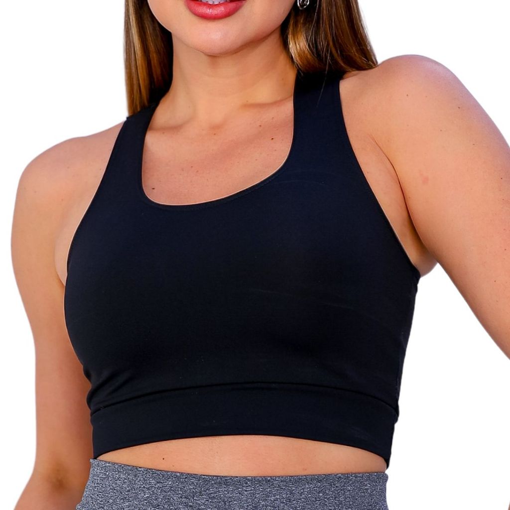 Top academia Suplex Fitness Nadador Academia Treino Roupas Femininas