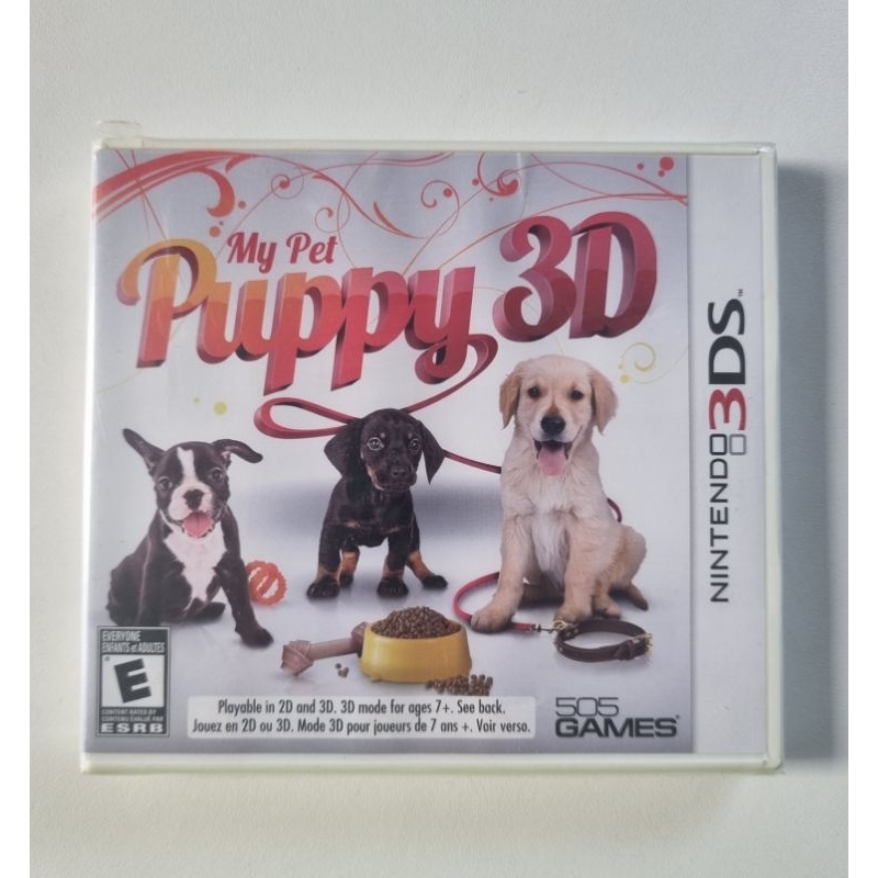 Jogo My Pet Puppy 3D Nintendo 3DS Físico novo lacrado