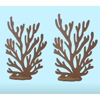 ALGA DE CHAO CRU KIT 2 70 CM MDF GROSSO em Oferta na Shopee