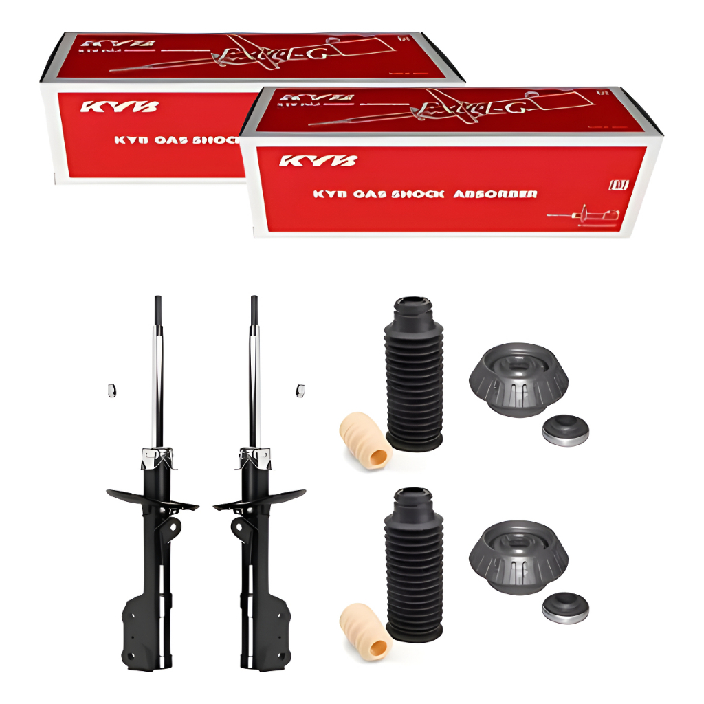 2 Amortecedores Dianteiros Kayaba + Kits Honda Fit 03/08 em Oferta na Shopee