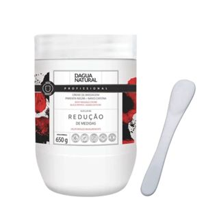Creme de Massagem Pimenta Negra com Nano Cafeína D'agua Natural 650g e Espátula Acrílica em Oferta na Shopee