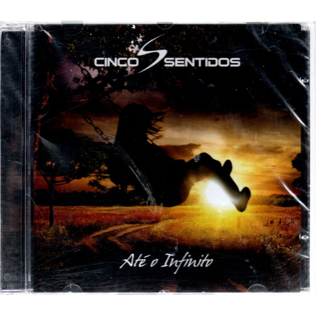 CD CINCO SENTIDOS - ATE O INFINITO ( LACRADO ) ROCK BRASIL INDEPENDENTE