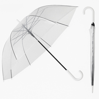 KIT 5/10 Guarda Chuva Sombrinha Transparente Automático Reforçado em Oferta na Shopee