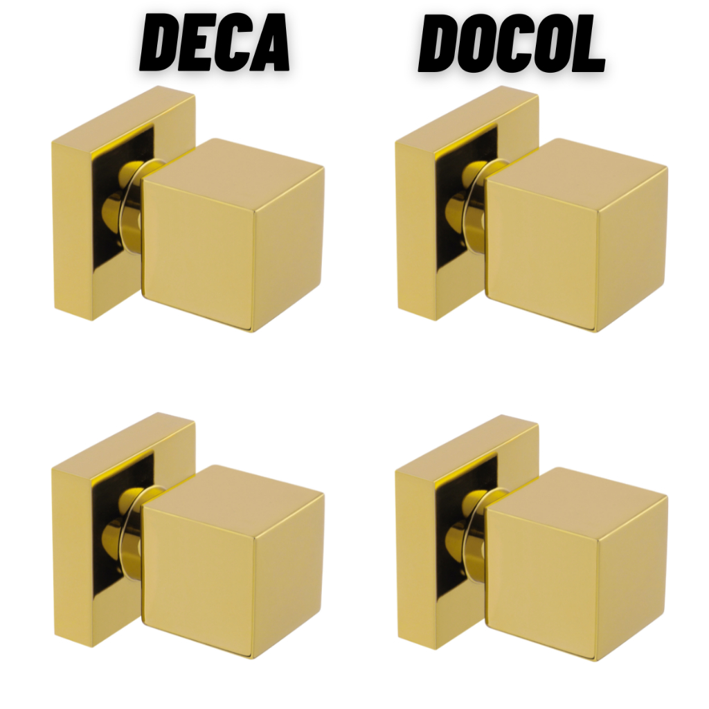 Acabamento para Registro Padrão Deca Docol 1/2 e 3/4 Metal Dourado em Oferta na Shopee