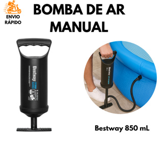 Bomba de Ar Manual Bestway 850 mL Infle Piscinas, Colchões e Infláveis Rápido e Fácil em Oferta na Shopee
