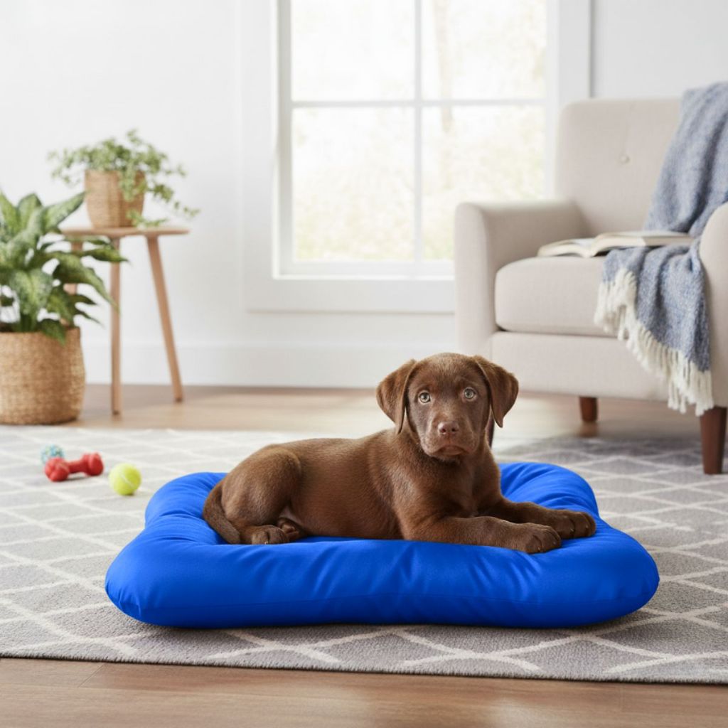 Tapete Pet Colchonete para Cães e Gatos Médios Impermeável Lavável Anti Friagem 66 X 50 X 10 Premium