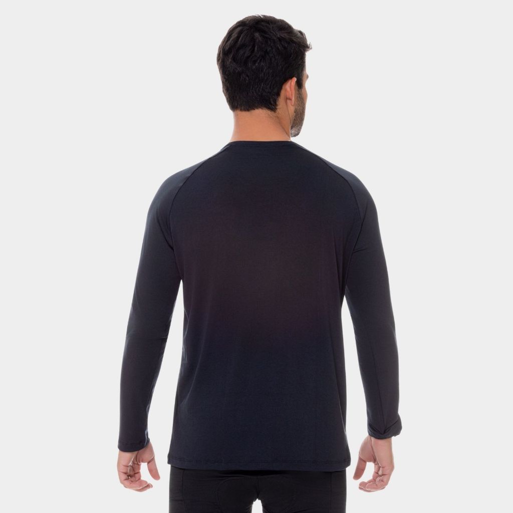 Camisa Blusa Masculina Uv Proteção Solar Térmica Segunda Pele Praia Verão · foto 2