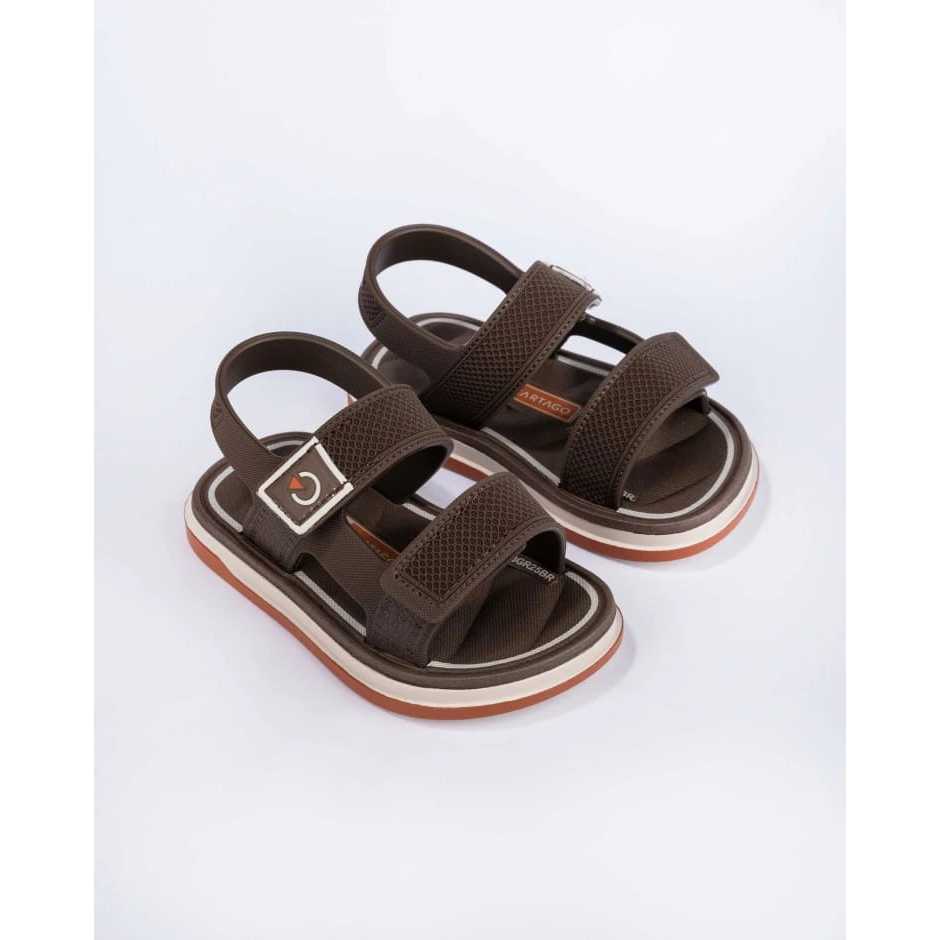 Sandália Malaga Cartago Infantil Lançamento em Oferta na Shopee