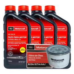 Kit Óleo E Filtro Motorcraft - Original Ford Ka Fiesta Focus