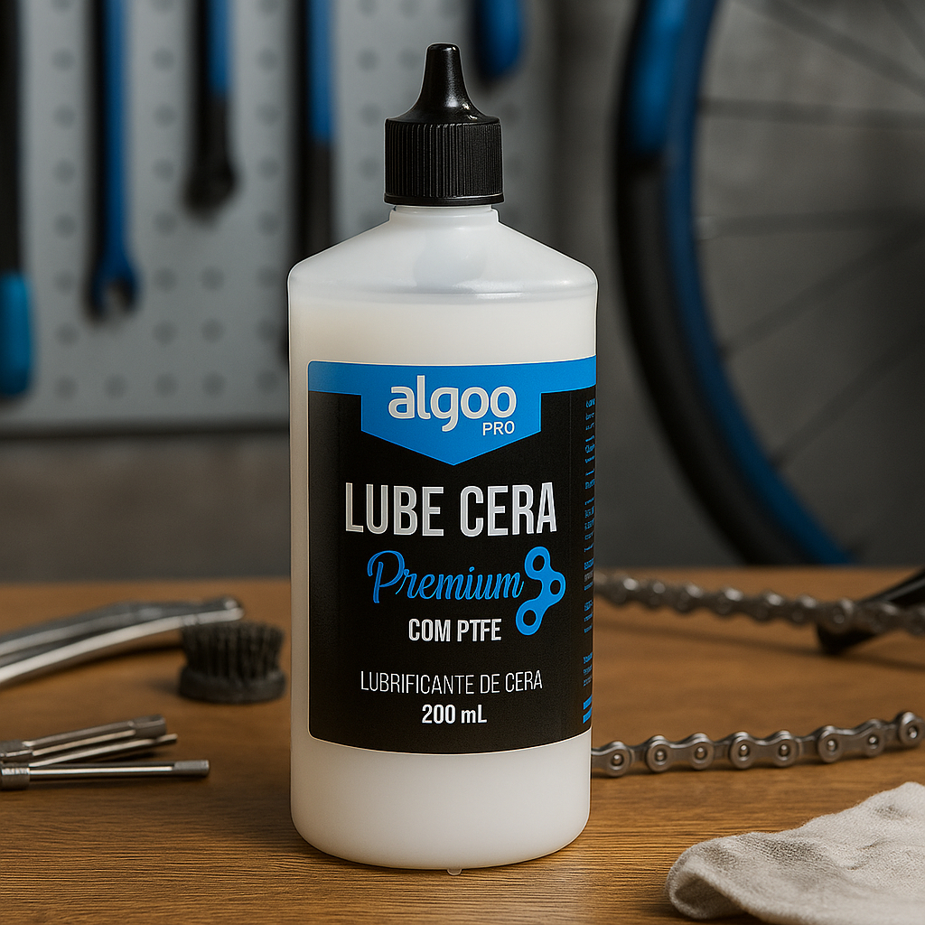 Óleo Lubrificante Cera Corrente Algoo Bicicleta Premium