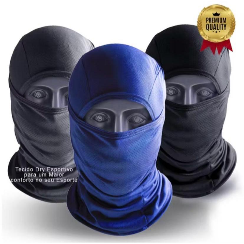 Touca Ninja Balaclava Para Ciclismo MotoBoy Full Face