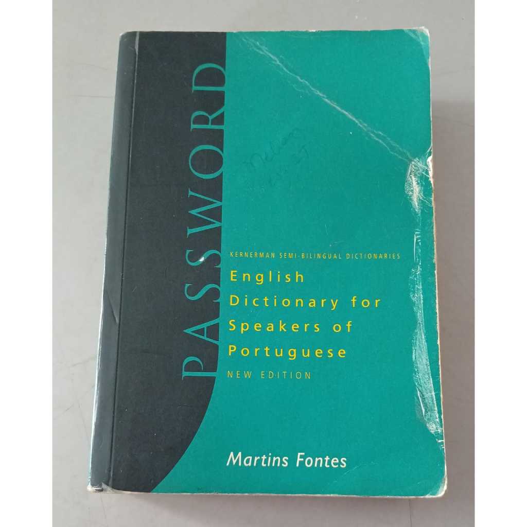 Livro - Password: English Dictionary for Speakers of Portuguese
