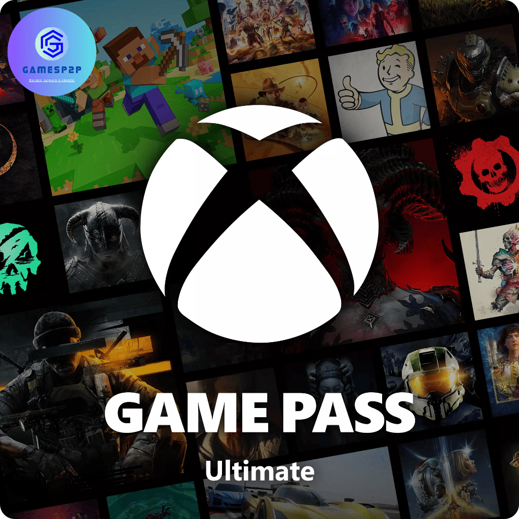 Xbox Game Pass Ultimate - 2 Meses - Xbox One/Series X|S, PC, Celular TV Smart e Notebook