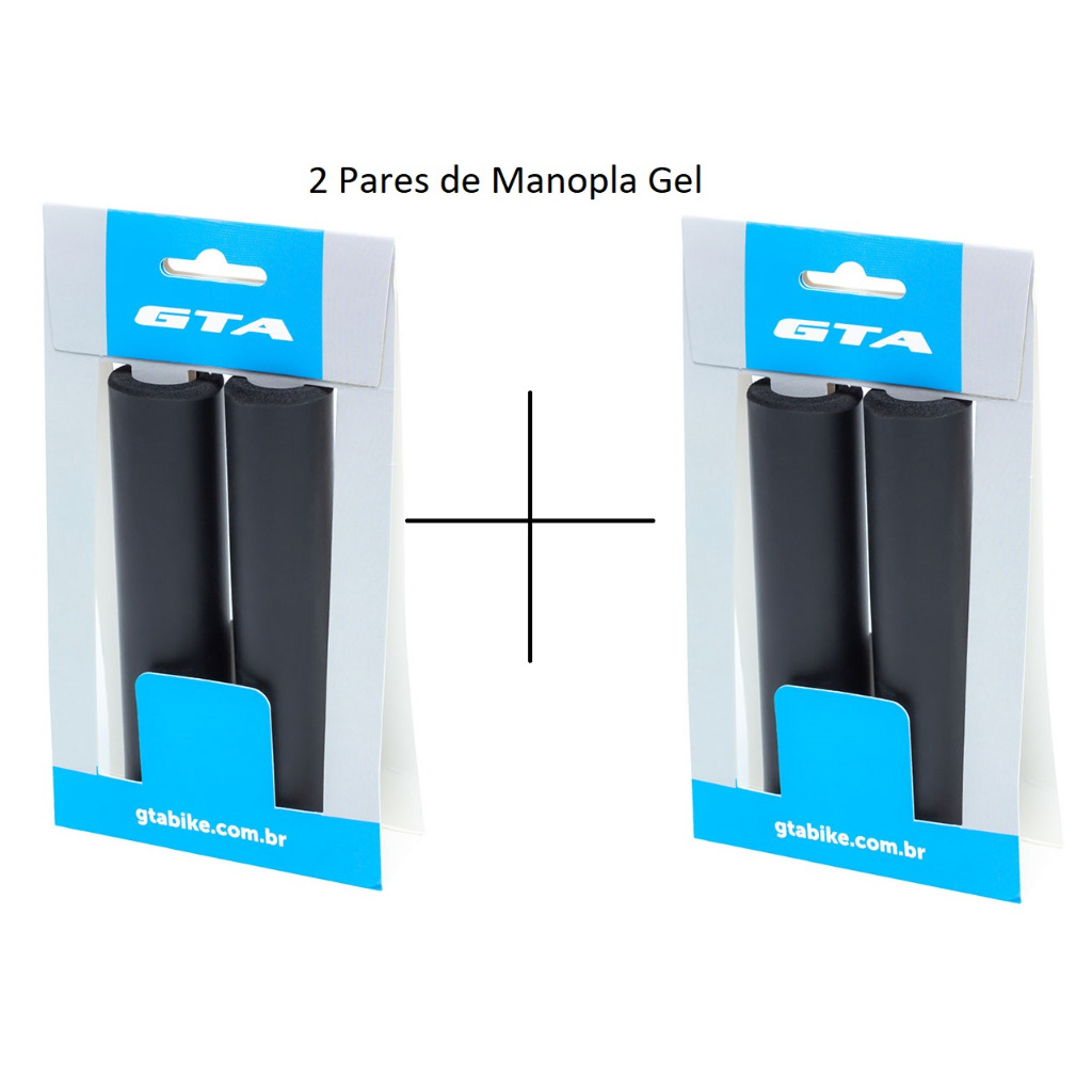 Manopla De Silicone Bike Gta Nbr Preto Original 135mm em Oferta na Shopee