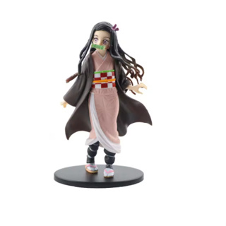 Demônio Slayer Anime Action Figure, , Nezuko Guerreiro PVC  15 cm. em Oferta na Shopee