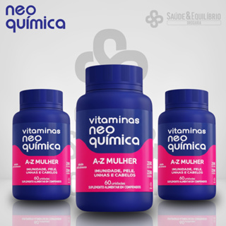Vitamina A-Z Mulher Imunidade Energia Cabelos Unhas Pele em Oferta na Shopee