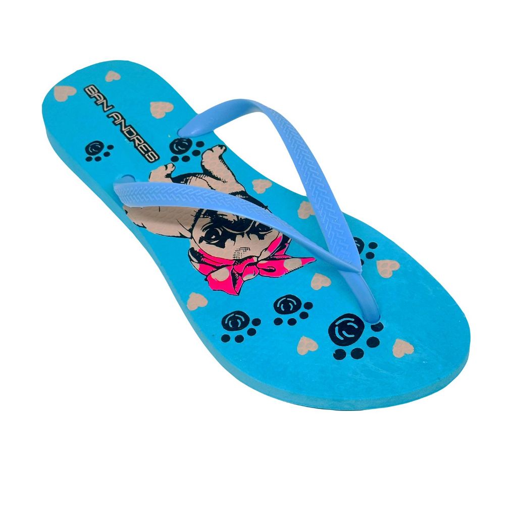 Chinelo Feminino Estampado Leve Confortável Para Dia A Dia Oferta — imagem 2 de 2
