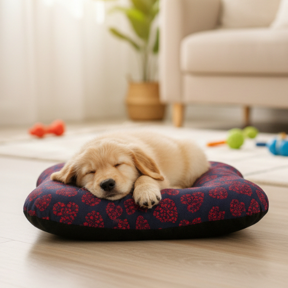 Cama para Cachorro Caminha Pet Pequeno Medio e Grande Colchonete com Bordas