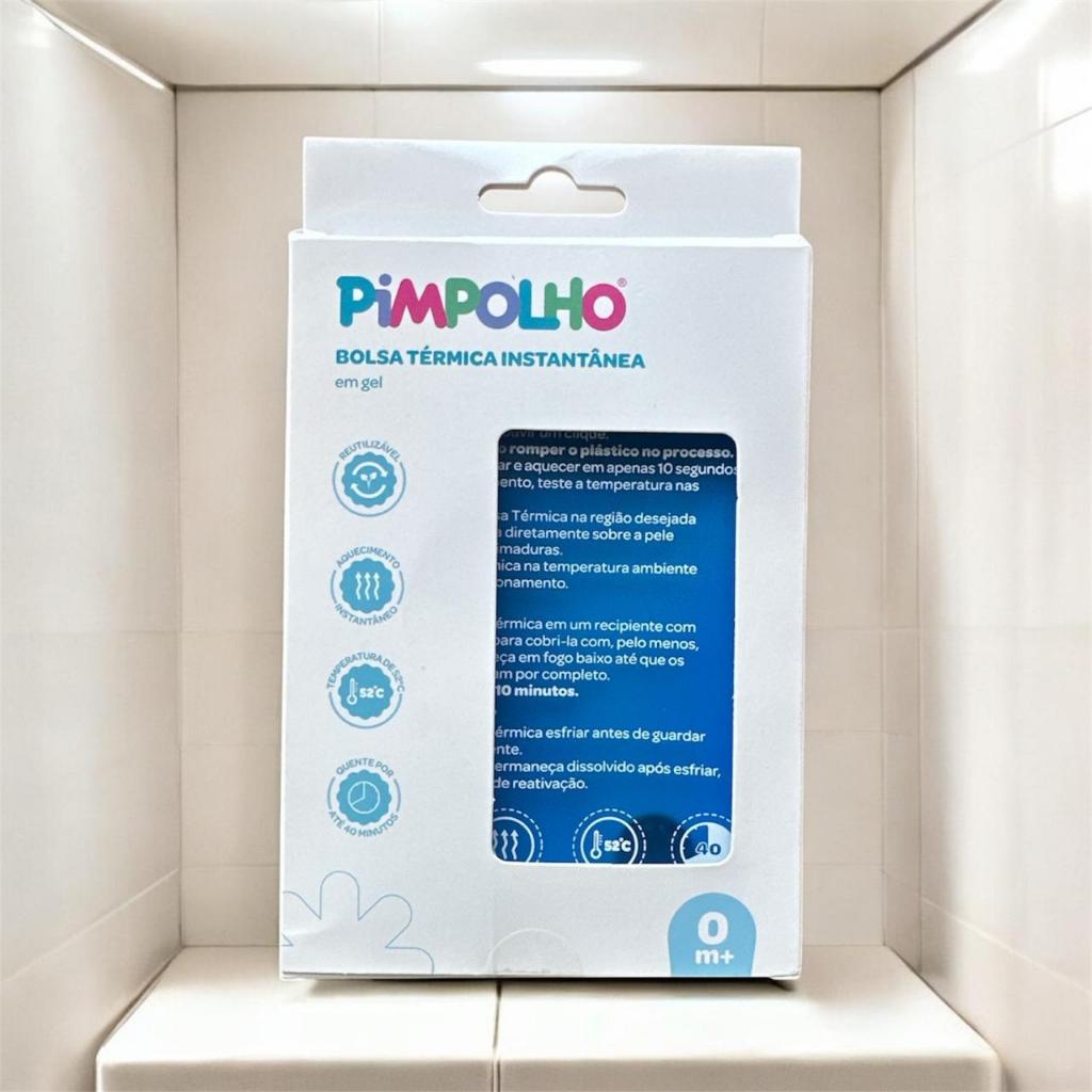 Bolsa térmica instantânea em gel unissex Pimpolho