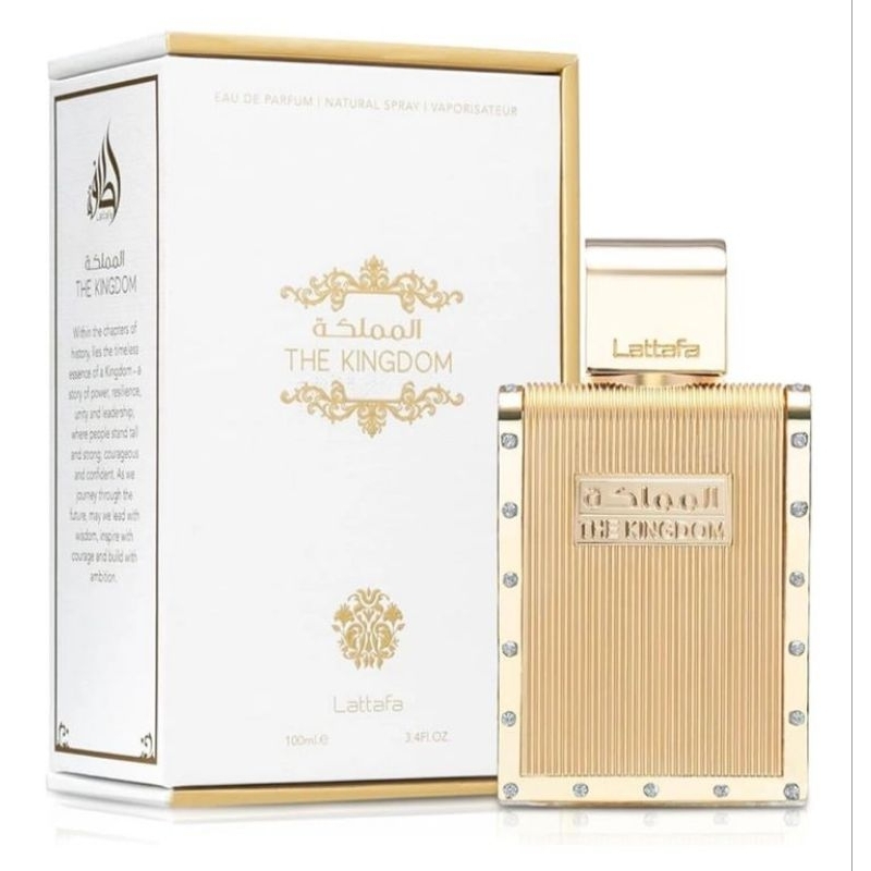 Perfume Árabe Original Lattafa The Kingdom Men Musculino Edp 100ml
