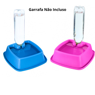 KIT 2 OU 1 BEBEDDOURO QUADRADO AUTOMÁTICO 900ML ANTI FORMIGA CACHORRO GATO em Oferta na Shopee