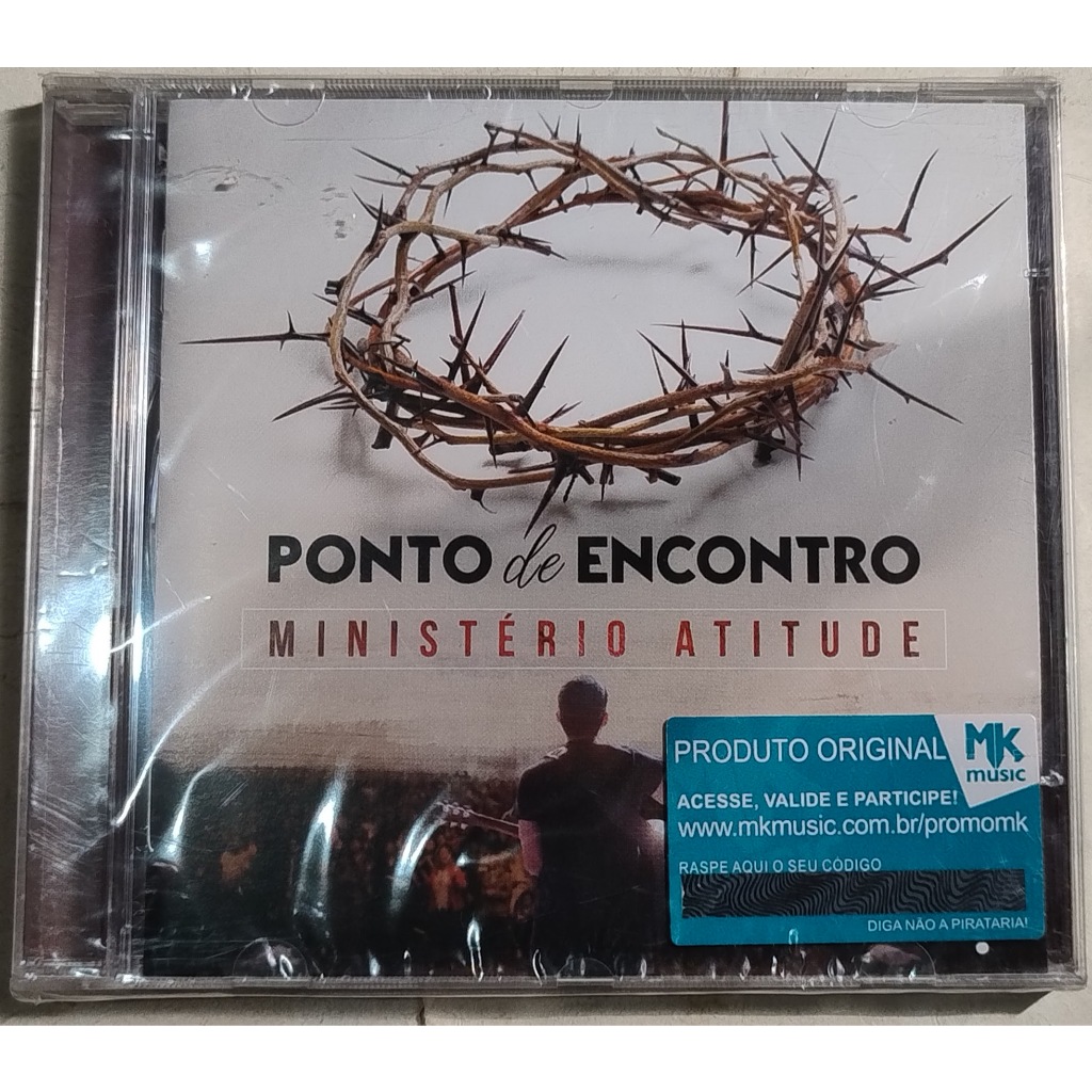 Cd Ministério Atitude Ponto de Encontro MK Publicita Lacrado