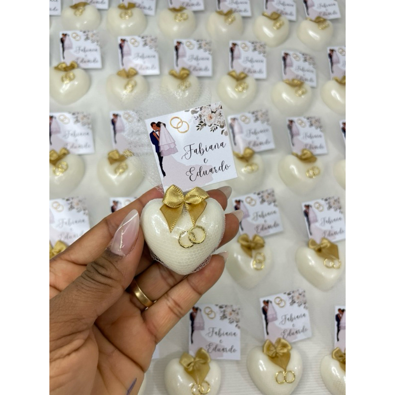 kit lembrancinhas casamento e noivado ,sabonete Perfumado
