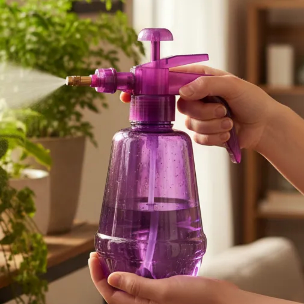 3/2/1 Pulverizador Regador Borrifador com Gatilho de Pressão Limpeza Água Detergente 1,6 Litros