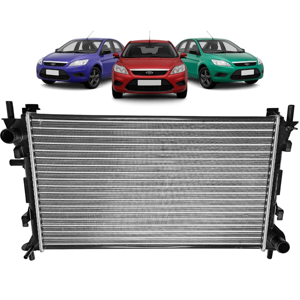 Radiador Ford Focus 2001 2002 2003 2004 Até 2008