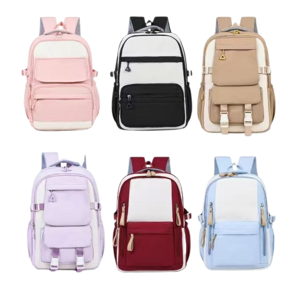 Mochila Escolar Feminina Estilosa  - Várias Cores e Modelos em Oferta na Shopee