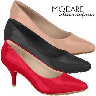 Sapato Feminino de Salto Scarpin Modare Macio Confortável Elegante Original em Oferta na Shopee
