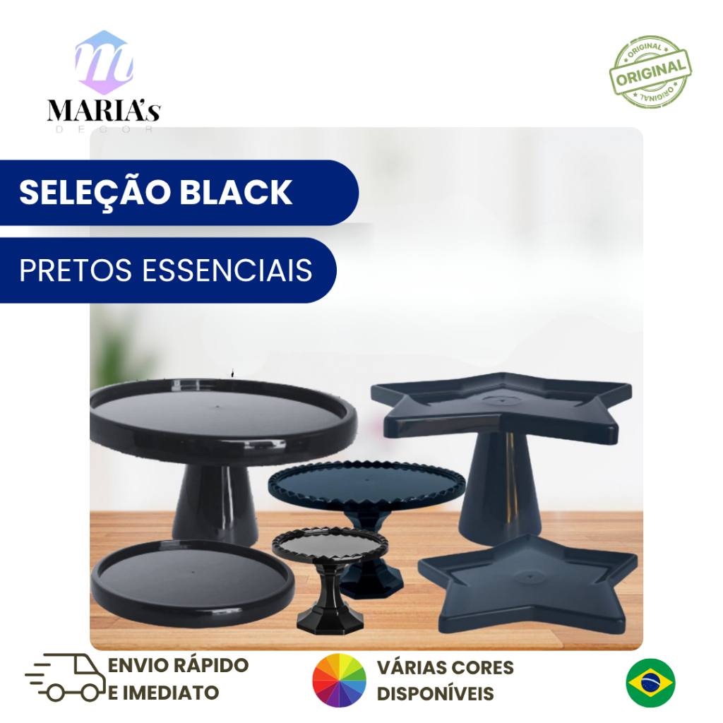 SELEÇÃO PREMIUM BLACK - PRETOS ESSENCIAIS !! em Oferta na Shopee
