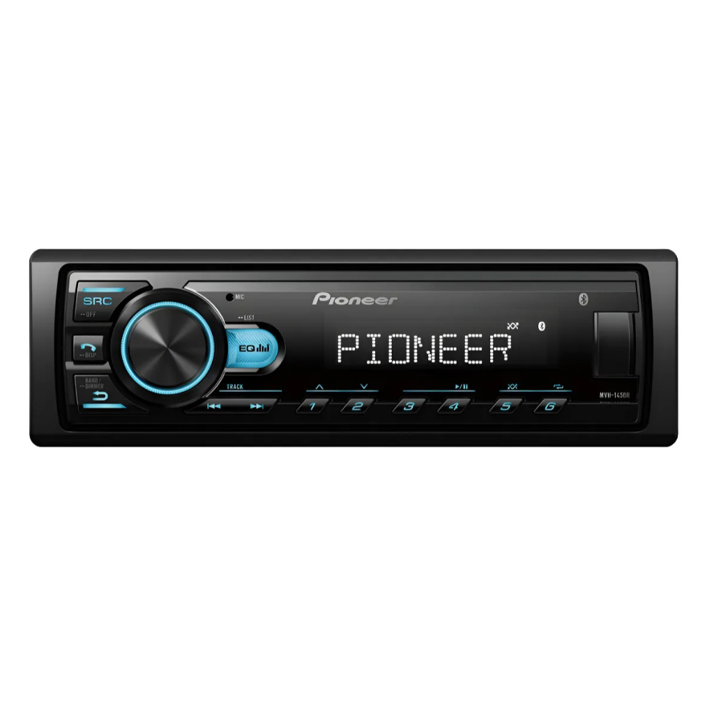 Rádio Pionner Mvh-145br Mp3 Player Som Automotivo Usb Bt