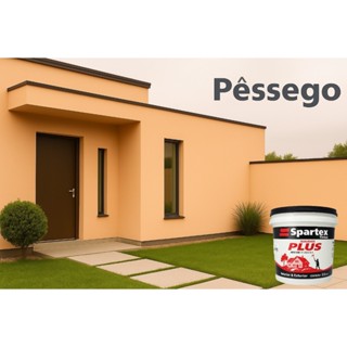 Tinta Pêssego Acrílica Para Parede Interna & Externa 3,6L Spartex Tintas em Oferta na Shopee