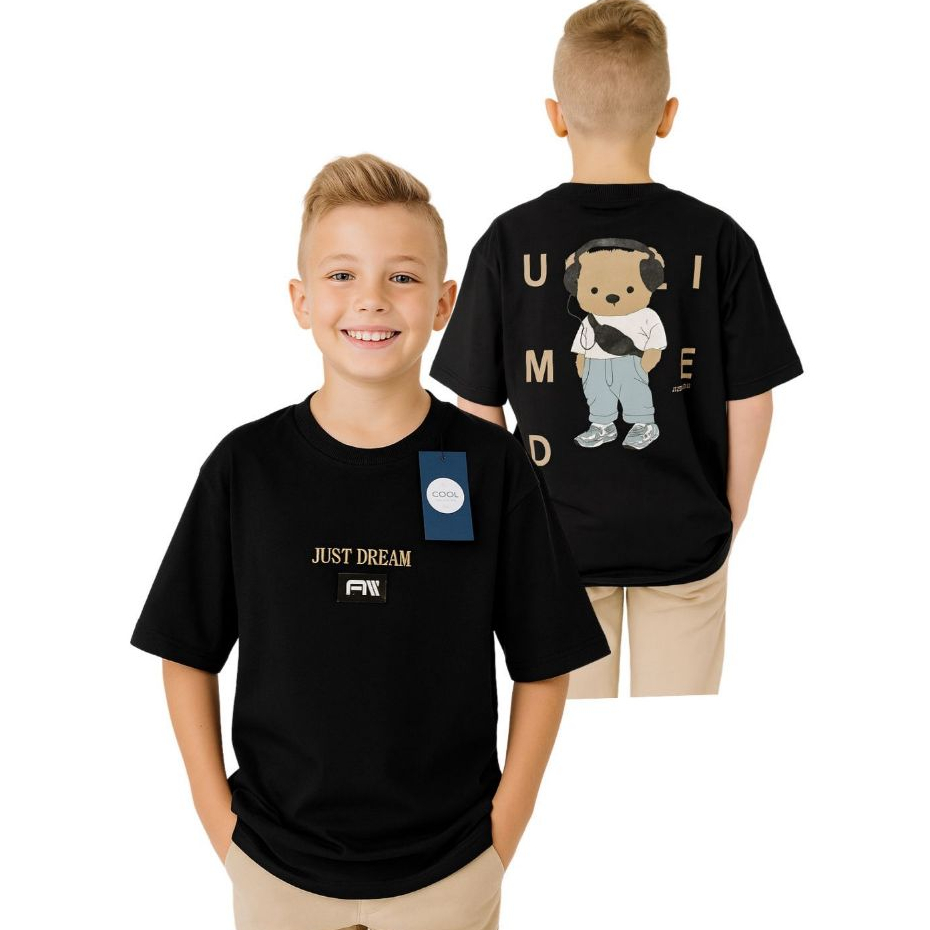 Camiseta Masculina Infantil Juvenil Menino Algodão 4 a 16anos Camisetas Oversized