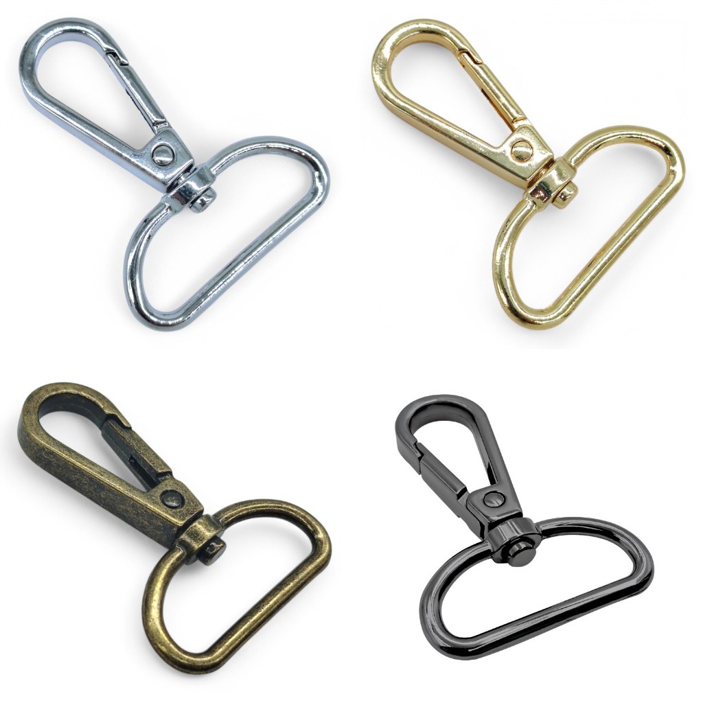 Mosquetão Bolsa Crochê 30mm 10 Und Artesanato em Oferta na Shopee